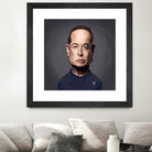 Elon Musk by Rob Snow on GIANT ART - gray digital painting