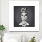 Carmen Miranda by Rob Snow on GIANT ART - gray digital painting