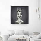 Carmen Miranda by Rob Snow on GIANT ART - gray digital painting