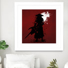 Samurai by Ilya Danilov on GIANT ART - red digital painting