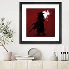 Samurai by Ilya Danilov on GIANT ART - red digital painting