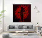 Red Moon by Ilya Danilov on GIANT ART - red digital painting