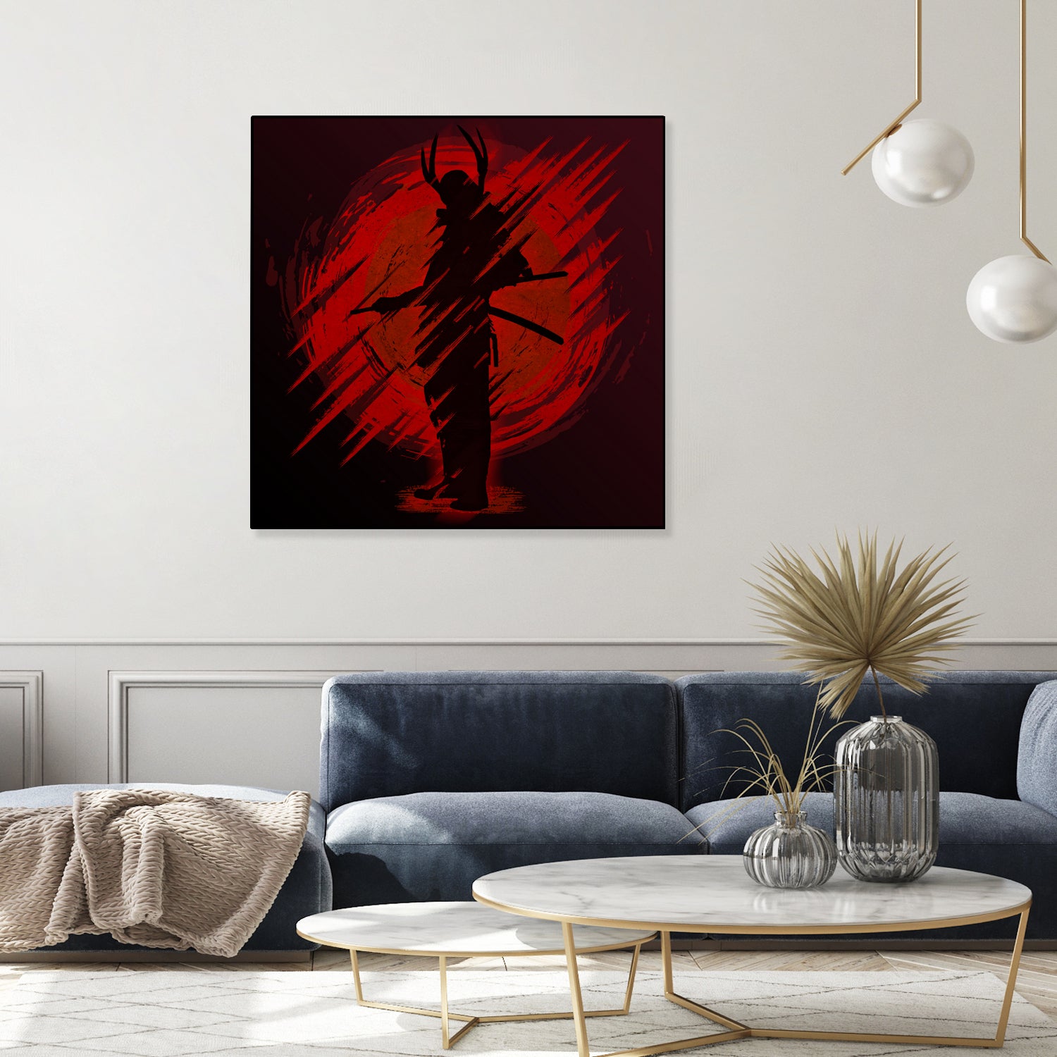 Red Moon by Ilya Danilov on GIANT ART - red digital painting