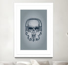 SKULL-LINE MUSIC by IllustRed Créative Studio on GIANT ART - black digital drawing