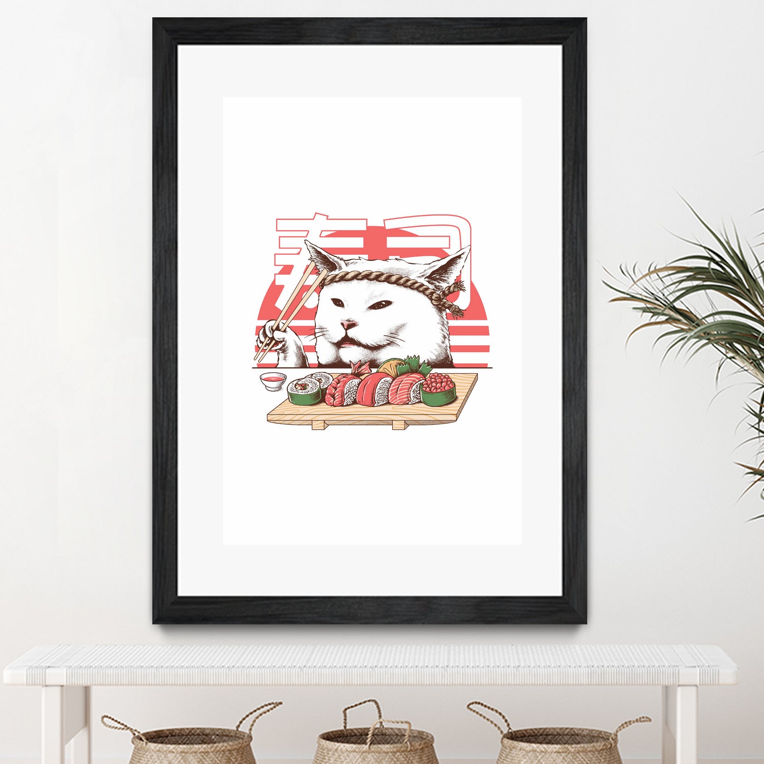 Master Chef Sushi by Afif Quilimo on GIANT ART - white digital drawing