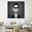 Roy Orbison by Rob Snow on GIANT ART - gray digital painting