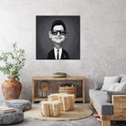 Roy Orbison by Rob Snow on GIANT ART - gray digital painting