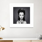 Vivien Leigh by Rob Snow on GIANT ART - gray digital painting