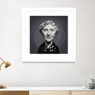 Agatha Christie by Rob Snow on GIANT ART - gray digital painting