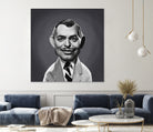 Clark Gable by Rob Snow on GIANT ART - gray digital painting