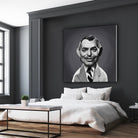 Clark Gable by Rob Snow on GIANT ART - gray digital painting