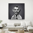 Clark Gable by Rob Snow on GIANT ART - gray digital painting