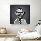 Clark Gable by Rob Snow on GIANT ART - gray digital painting