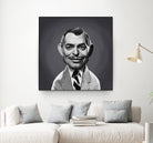 Clark Gable by Rob Snow on GIANT ART - gray digital painting