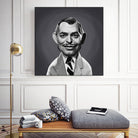 Clark Gable by Rob Snow on GIANT ART - gray digital painting