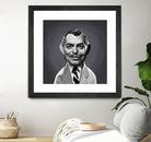 Clark Gable by Rob Snow on GIANT ART - gray digital painting