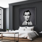 Gregory Peck by Rob Snow on GIANT ART - gray digital painting