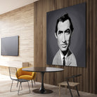 Gregory Peck by Rob Snow on GIANT ART - gray digital painting