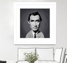 Gregory Peck by Rob Snow on GIANT ART - gray digital painting