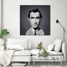 Gregory Peck by Rob Snow on GIANT ART - gray digital painting