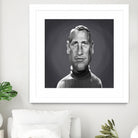 Paul Newman by Rob Snow on GIANT ART - gray digital painting