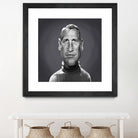 Paul Newman by Rob Snow on GIANT ART - gray digital painting