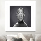 Paul Newman by Rob Snow on GIANT ART - gray digital painting