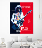 jimmy page by Deni Rahayu on GIANT ART - black digital drawing