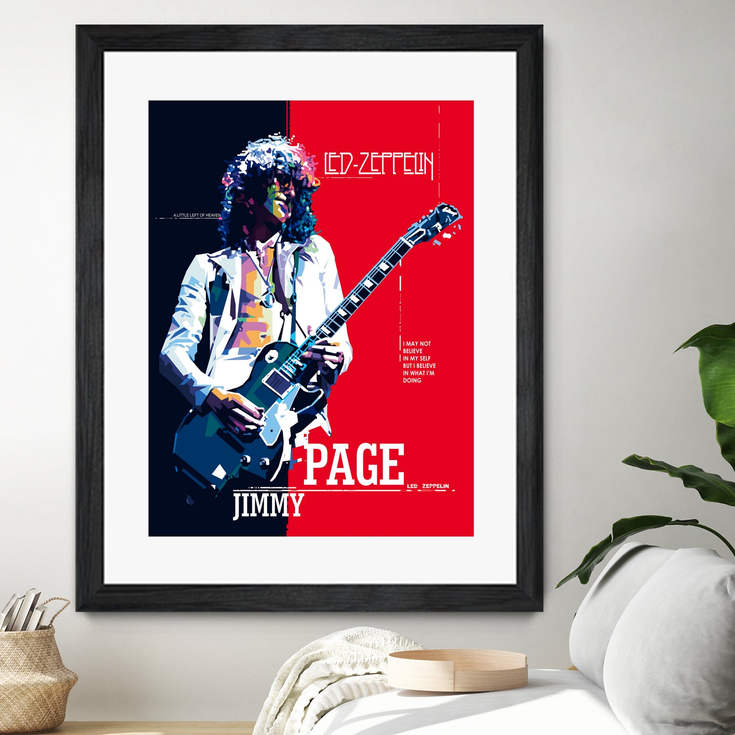 jimmy page by Deni Rahayu on GIANT ART - black digital drawing