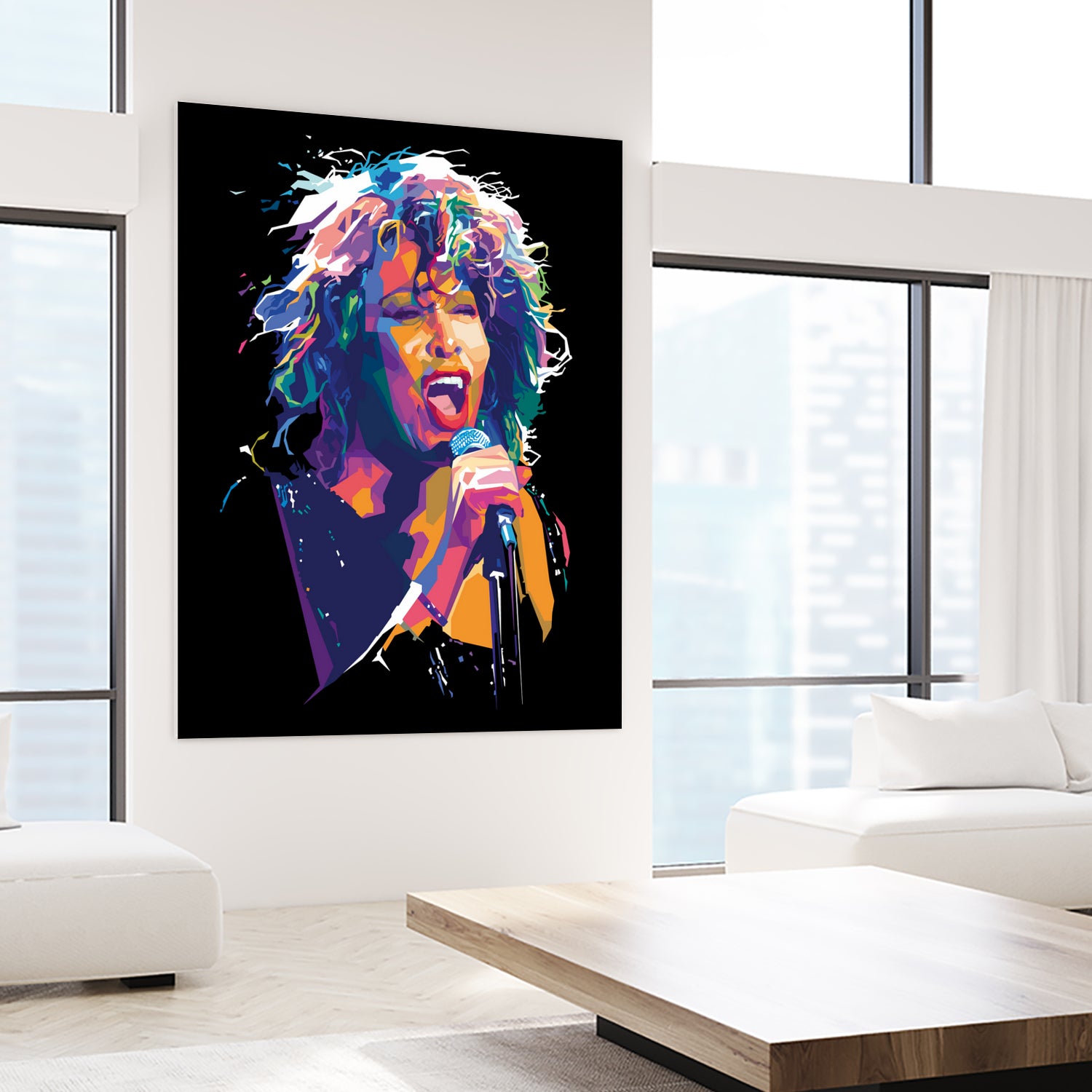 Tina Turner by Deni Rahayu on GIANT ART - black digital drawing