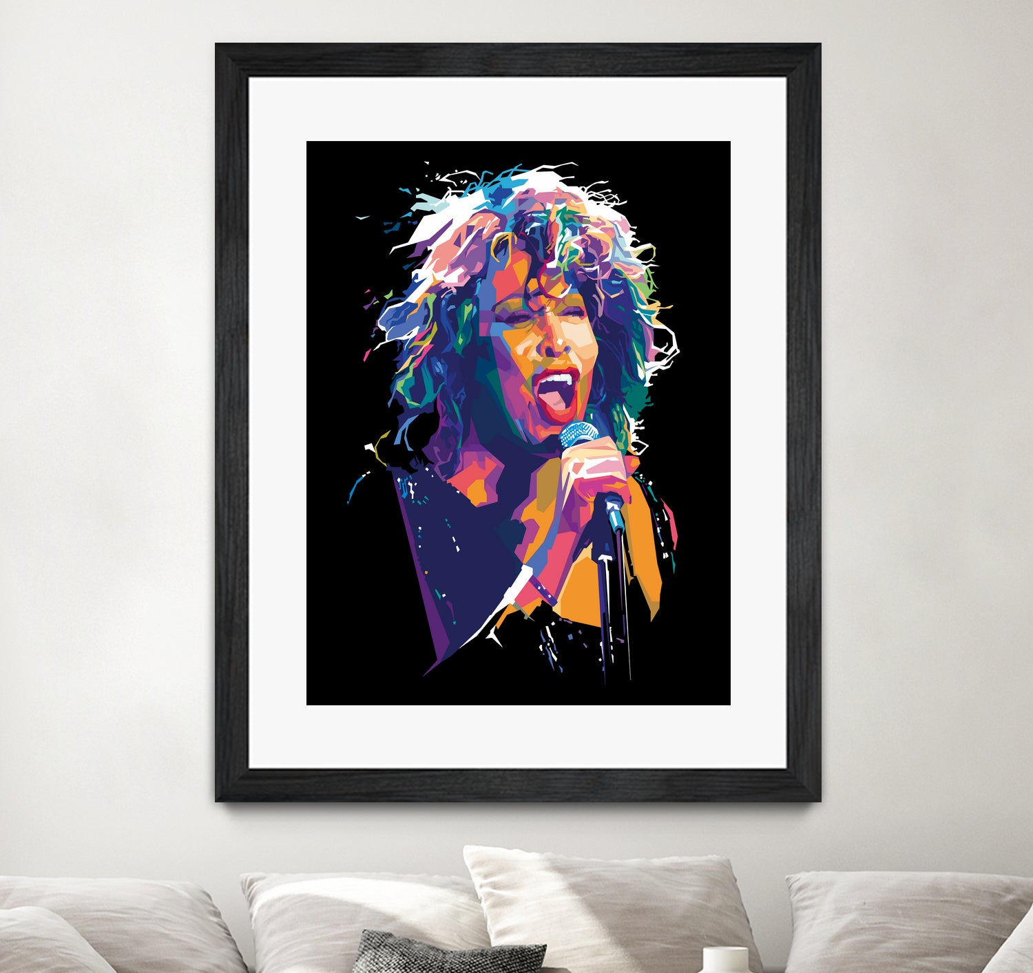 Tina Turner by Deni Rahayu on GIANT ART - black digital drawing