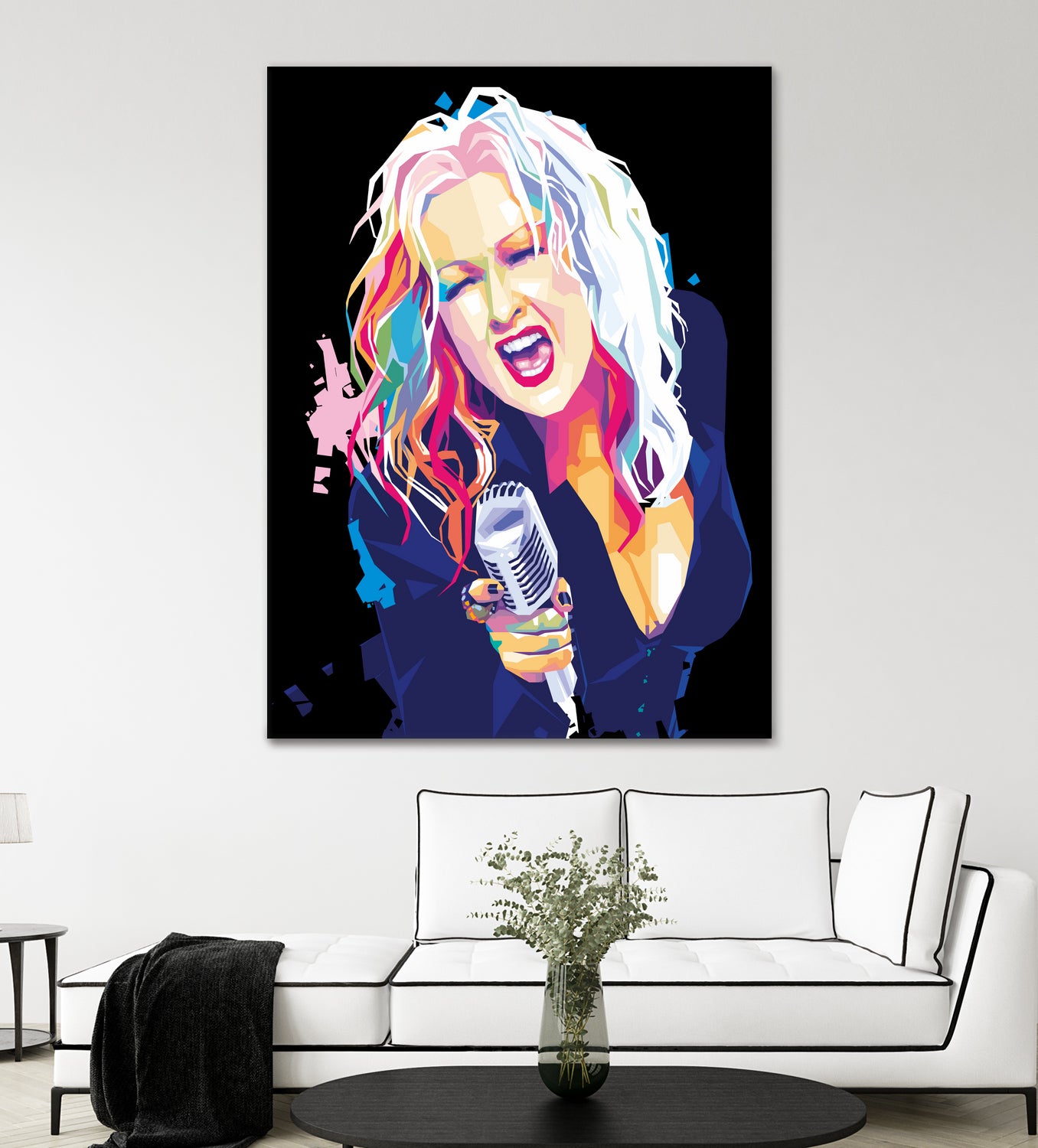 Cyndi Lauper by Deni Rahayu on GIANT ART - white digital drawing