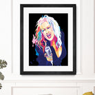 Cyndi Lauper by Deni Rahayu on GIANT ART - white digital drawing