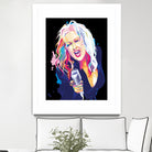 Cyndi Lauper by Deni Rahayu on GIANT ART - white digital drawing