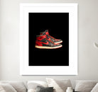 nike air jordan 1 by M Maisur Amin on GIANT ART - black 3d art