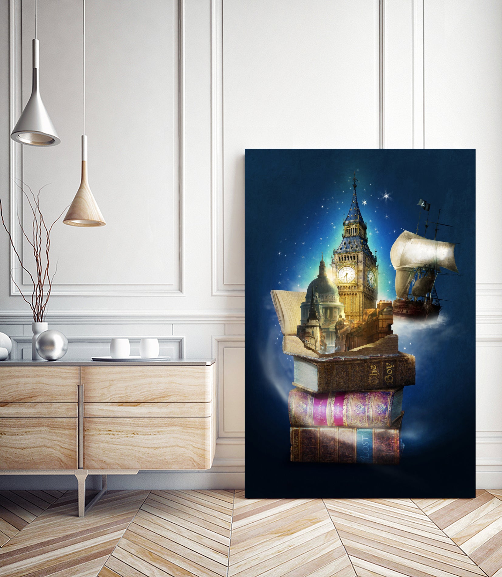 Stories from the Second Star by Diogo Veríssimo on GIANT ART - blue photo manipulation