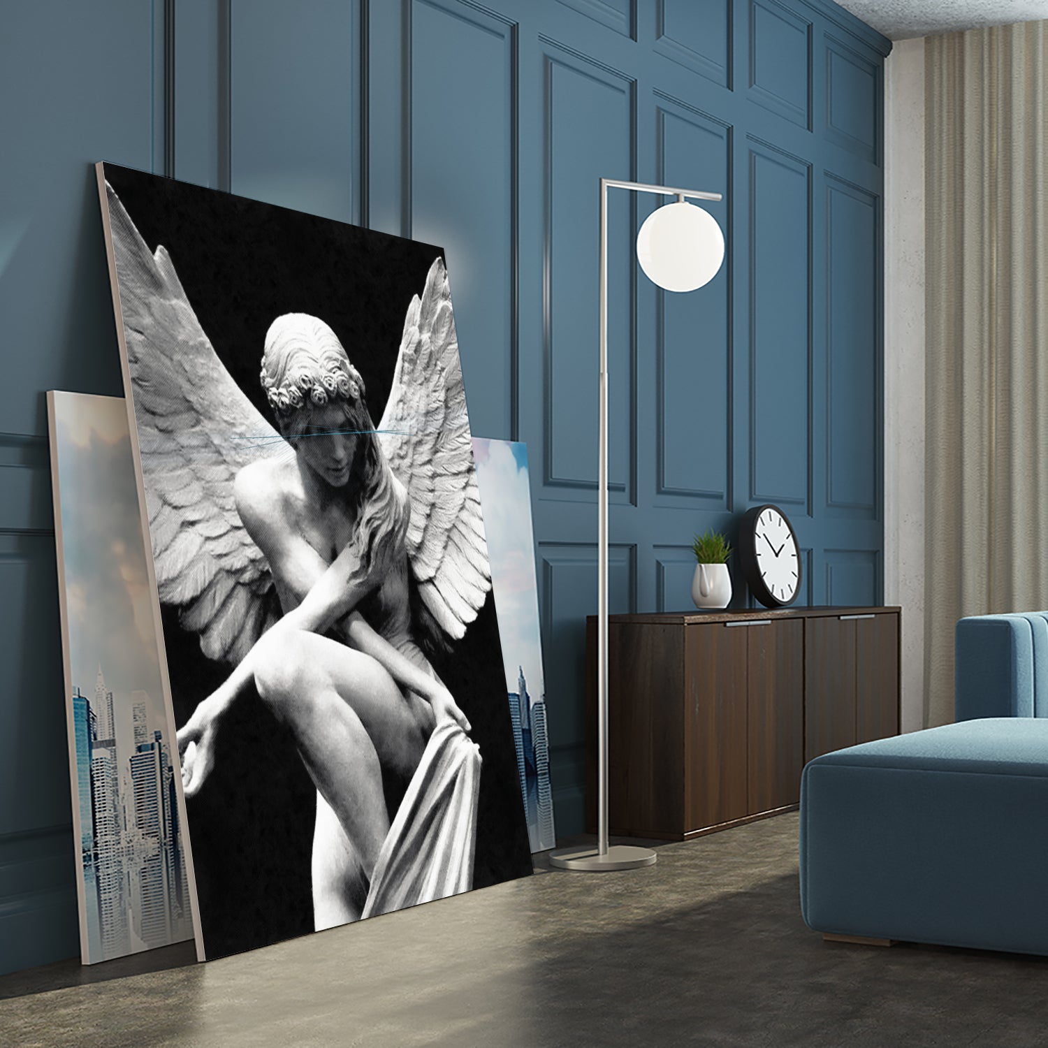 Angel by Menelaos Trompoukis on GIANT ART - black digital painting