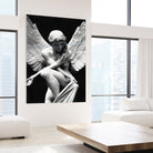 Angel by Menelaos Trompoukis on GIANT ART - black digital painting