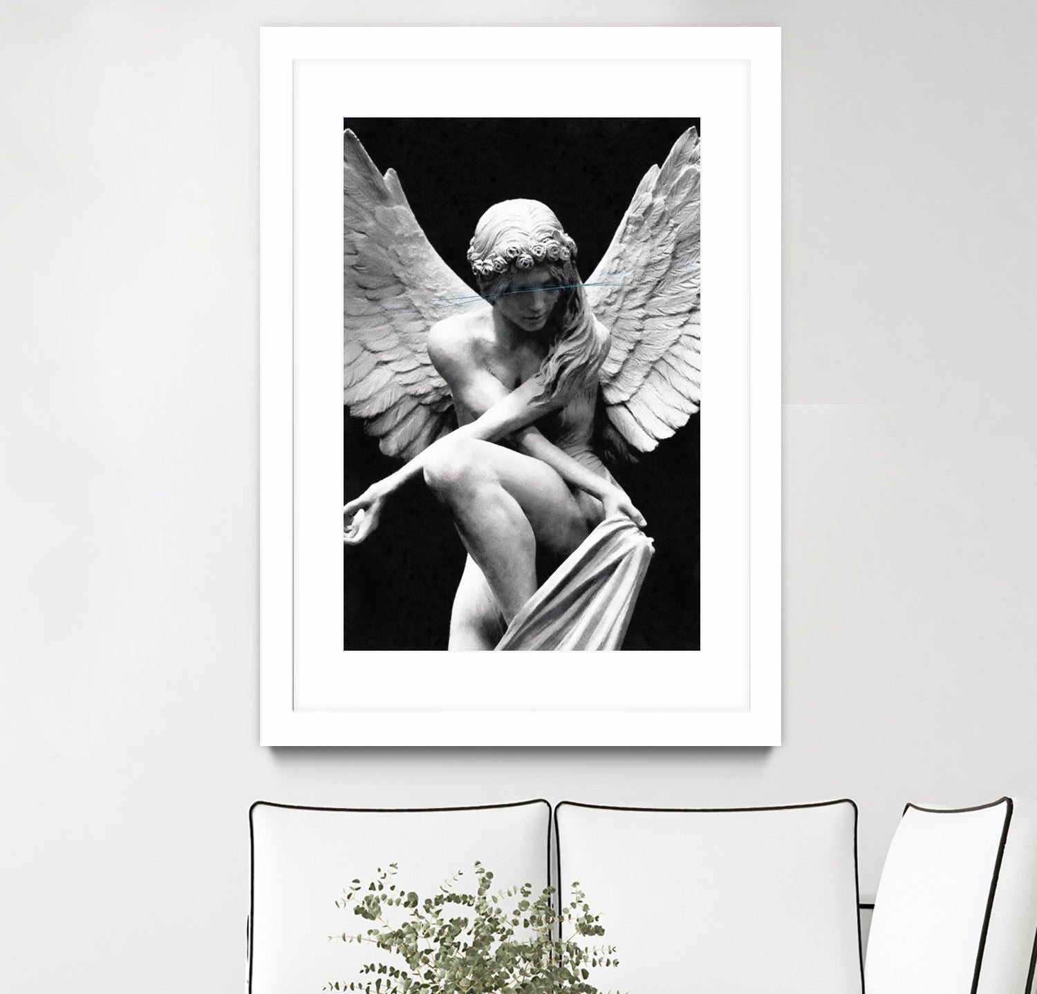 Angel by Menelaos Trompoukis on GIANT ART - black digital painting