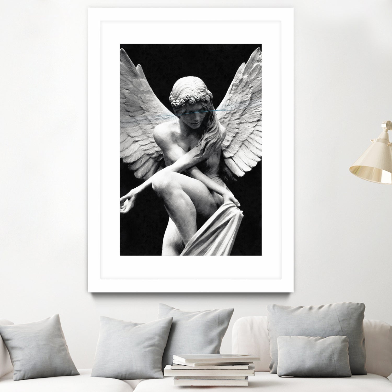 Angel by Menelaos Trompoukis on GIANT ART - black digital painting