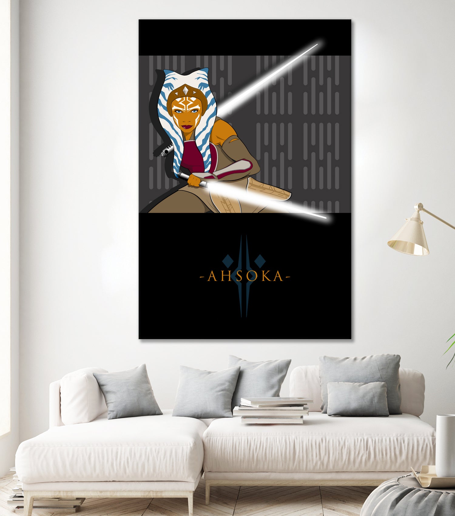 AHSOKA TANO by Ron Santiano on GIANT ART - brown digital drawing