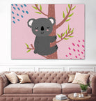 Koala by Natalia Medici on GIANT ART - pink digital drawing