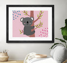 Koala by Natalia Medici on GIANT ART - pink digital drawing