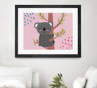 Koala by Natalia Medici on GIANT ART - pink digital drawing