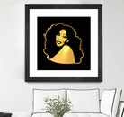 Donna Summer | Gold Series | Pop Art by William Cuccio on GIANT ART - black digital painting