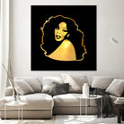 Donna Summer | Gold Series | Pop Art by William Cuccio on GIANT ART - black digital painting