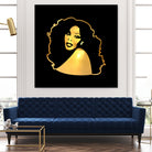 Donna Summer | Gold Series | Pop Art by William Cuccio on GIANT ART - black digital painting