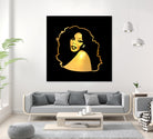 Donna Summer | Gold Series | Pop Art by William Cuccio on GIANT ART - black digital painting