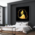 Donna Summer | Gold Series | Pop Art by William Cuccio on GIANT ART - black digital painting