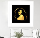 Donna Summer | Gold Series | Pop Art by William Cuccio on GIANT ART - black digital painting